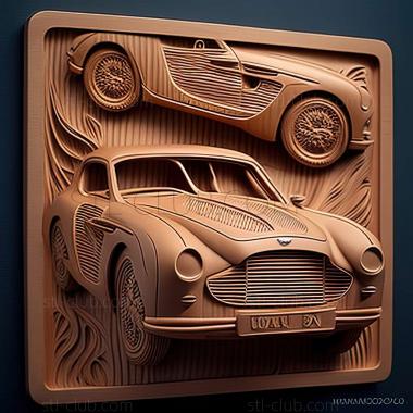 3D модель Aston Martin DB2 (STL)